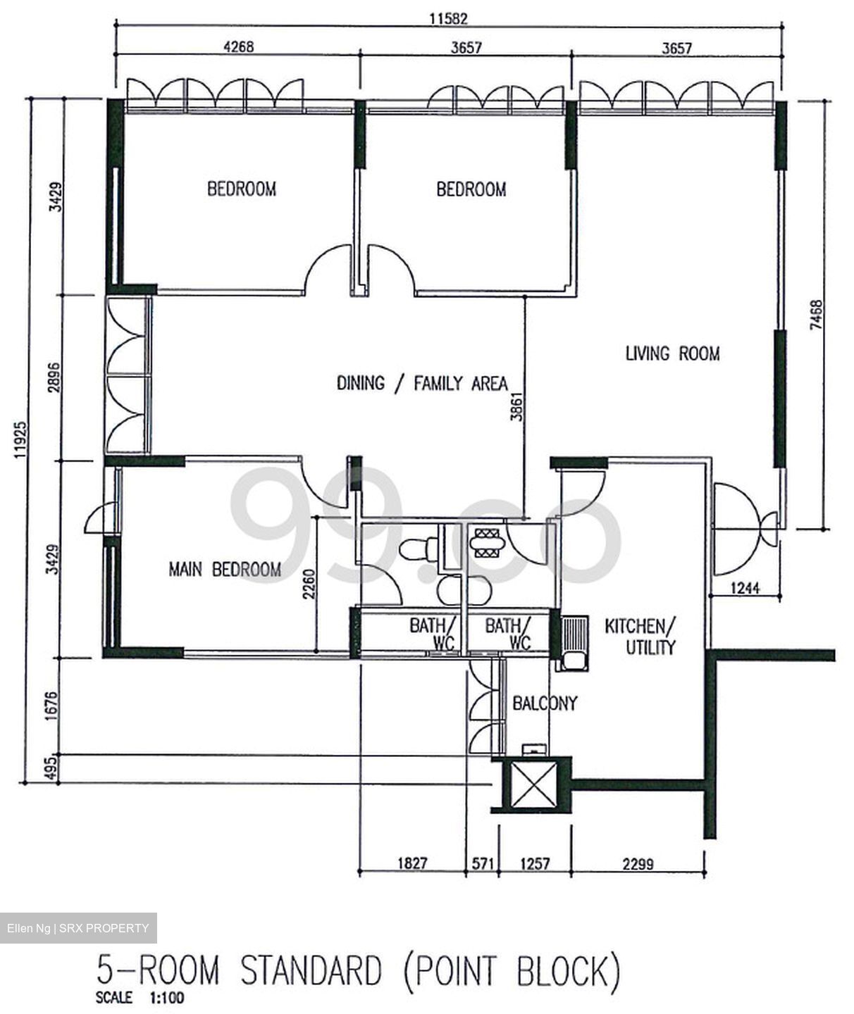 Blk 114 Depot Heights (Bukit Merah), HDB 5 Rooms #443187571